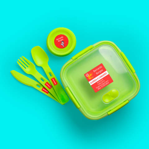 etiqueta de alerta para alergia alimentar