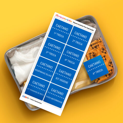 Etiqueta para organização